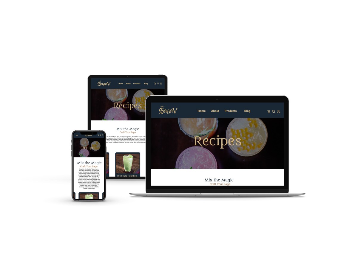 From Blank Canvas to Prototype: Wireframing a Website for Saga&nbsp;V