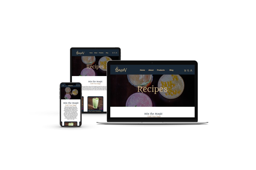 From Blank Canvas to Prototype: Wireframing a Website for Saga&nbsp;V